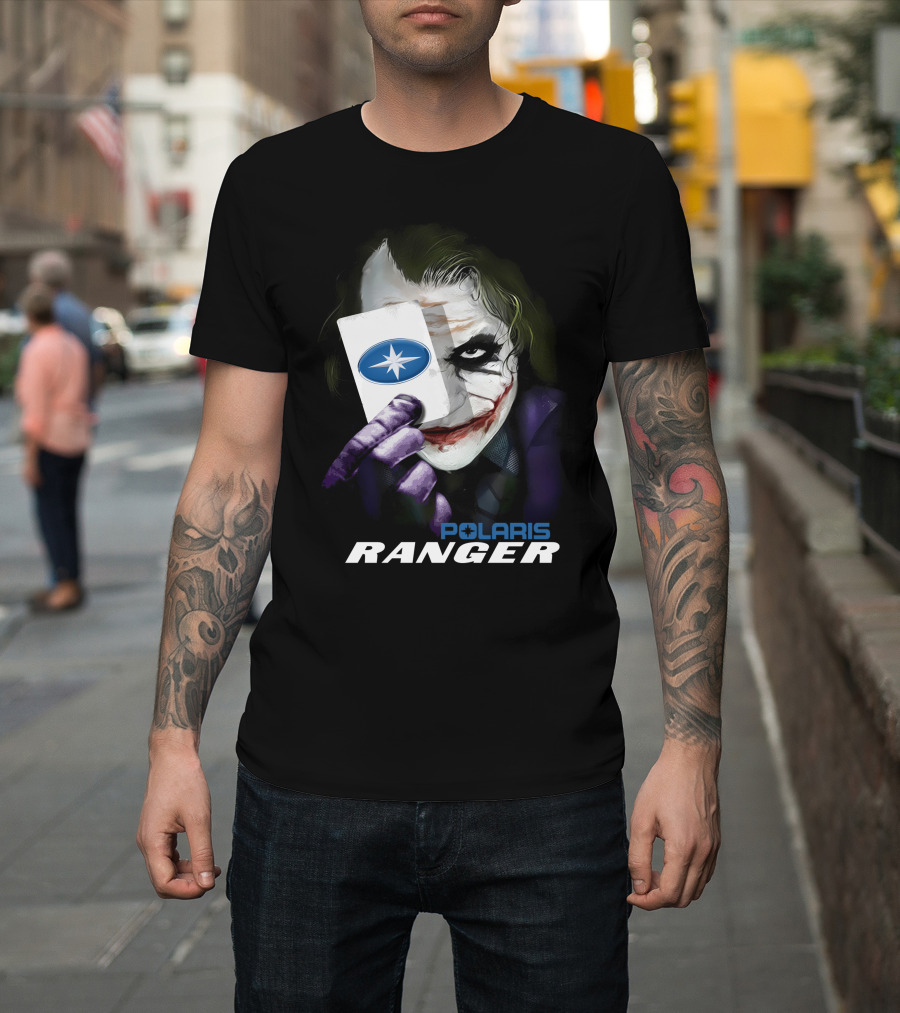 Polaris Ranger Joker Card Face T-Shirt
