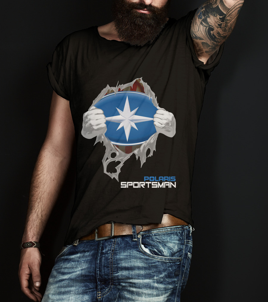 Polaris Sportsman Star Emblem Exposed T-Shirt