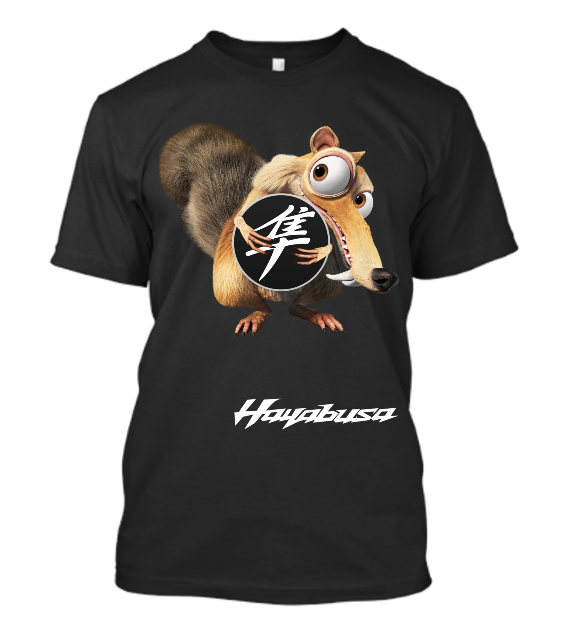 Hayabusa 02 Scrat Holding Iconic Symbol T-Shirt