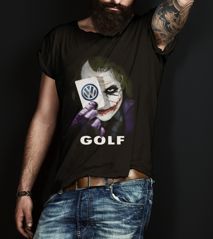 Volkswagen Golf 06 Joker Card T-Shirt