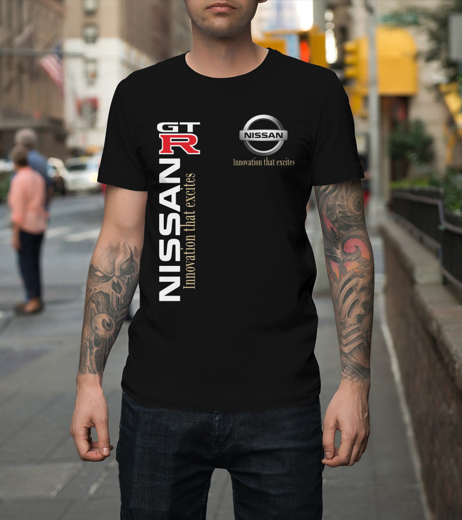 Nissan Gt-R Innovation That Excites T-Shirt