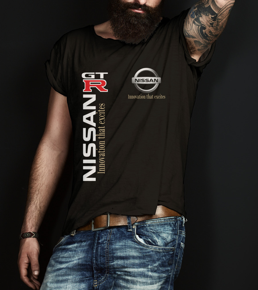 Nissan Gt-R Innovation That Excites T-Shirt