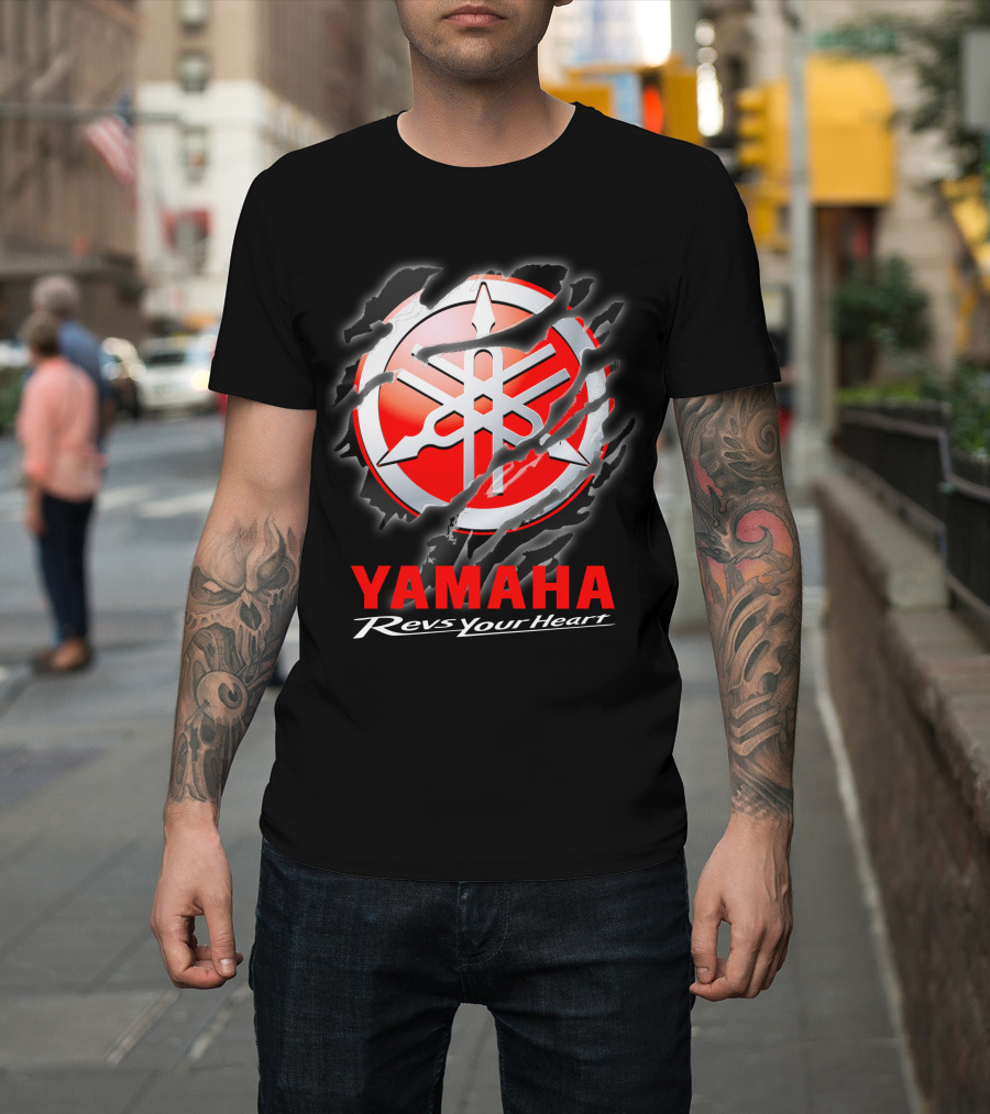Yamaha Revs Your Heart 04 Red T-Shirt
