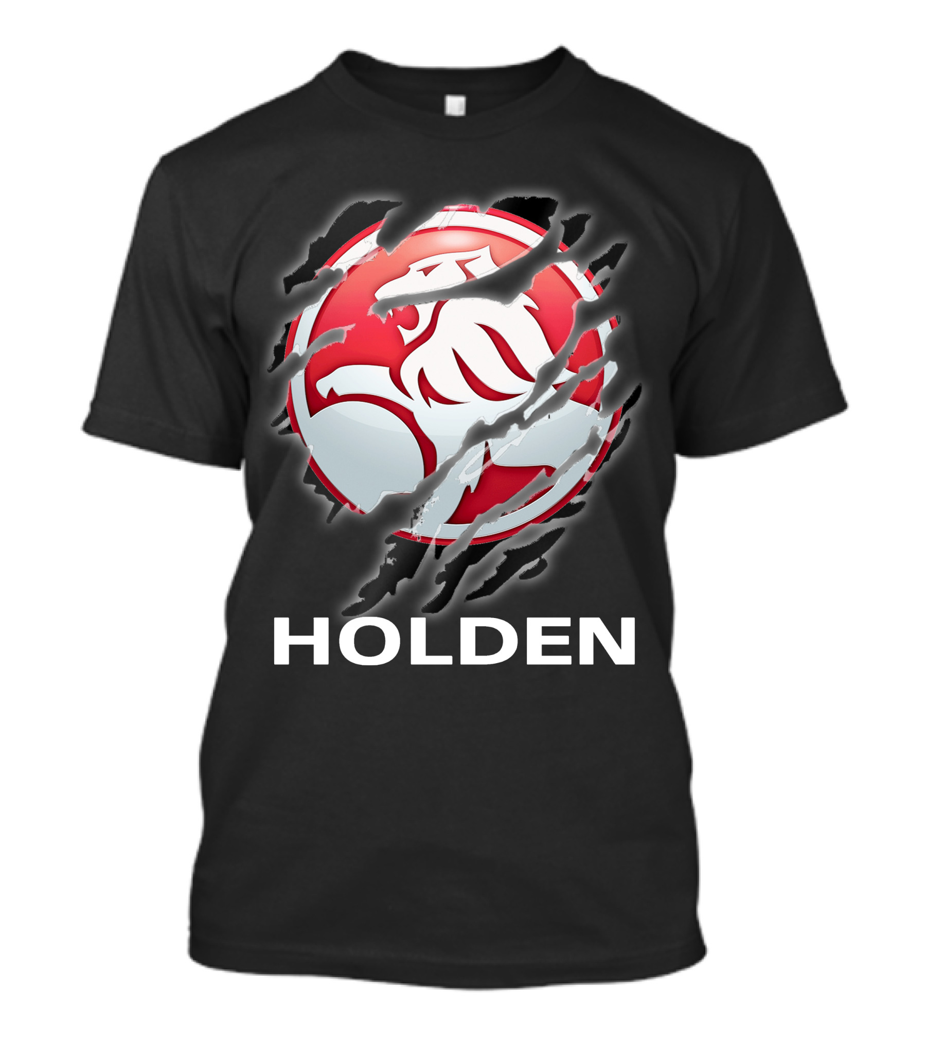 Holden Lion Logo With Claw Marks T-Shirt