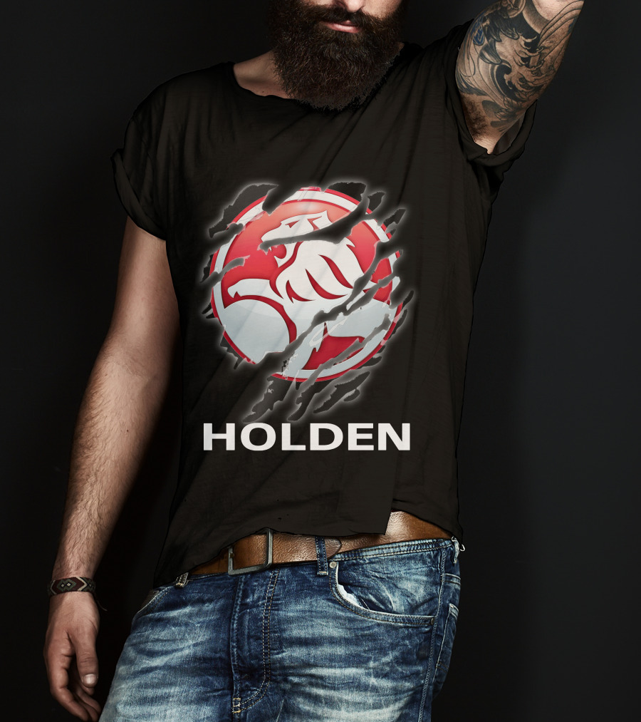 Holden Lion Logo With Claw Marks T-Shirt