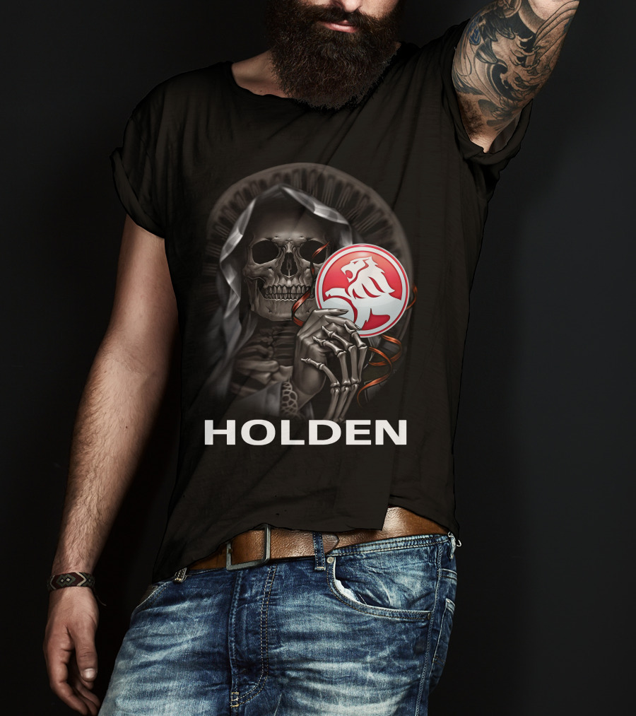 Holden Skull Logo Grim Reaper Icon T-Shirt