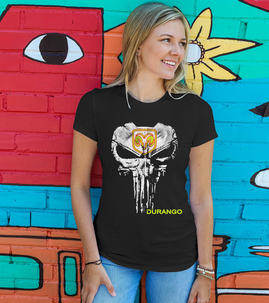 Durango Ram Skull Punisher T-Shirt