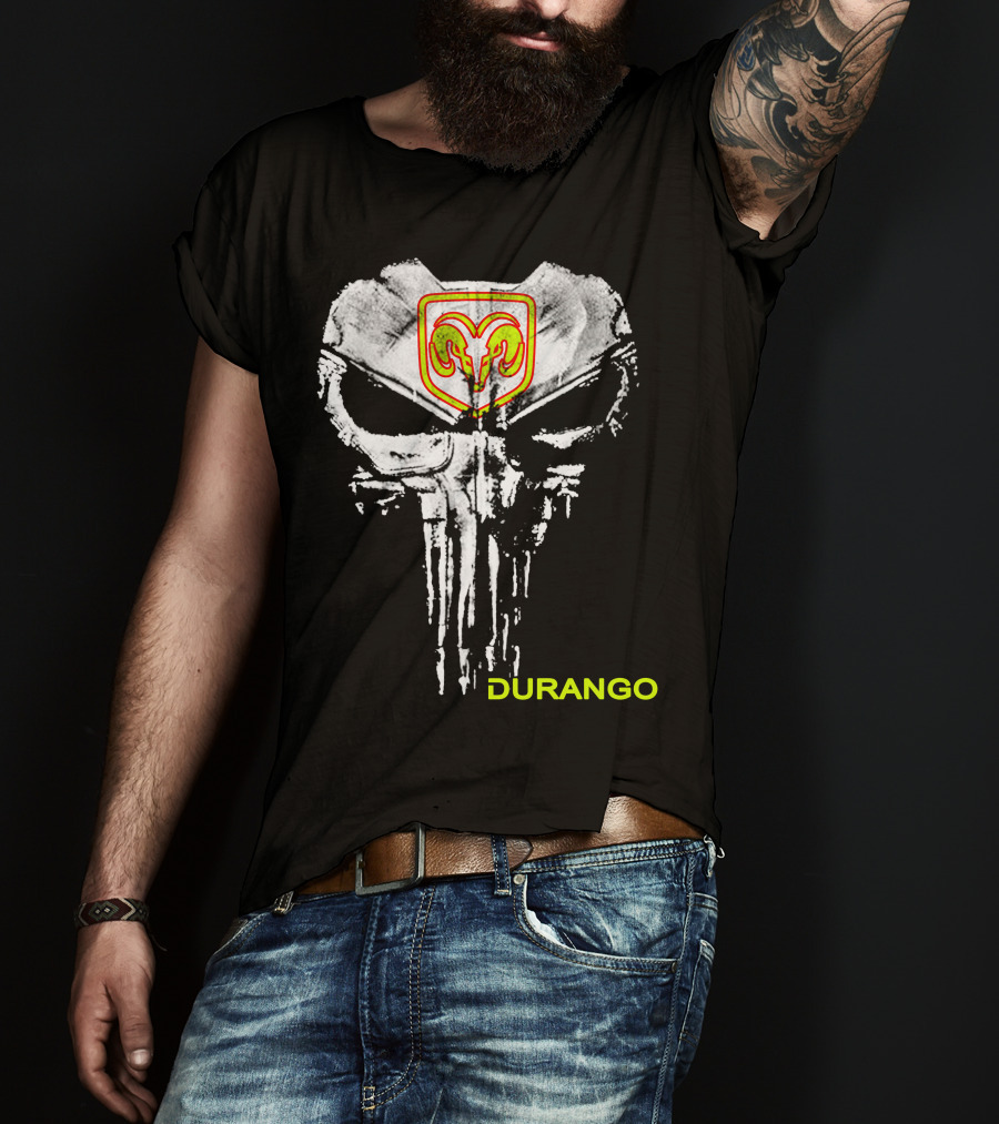 Durango Ram Skull Punisher T-Shirt