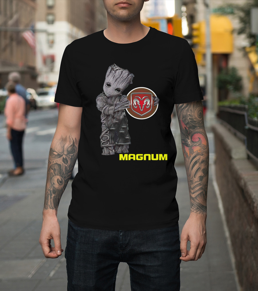 Magnum Groot Standing With Ram T-Shirt