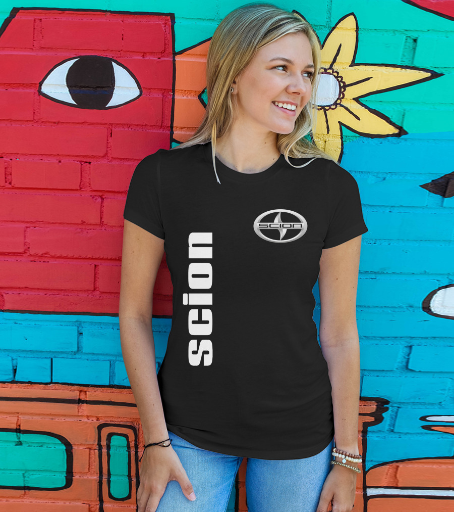 Scion 09 Automotive Logo Vertical T-Shirt