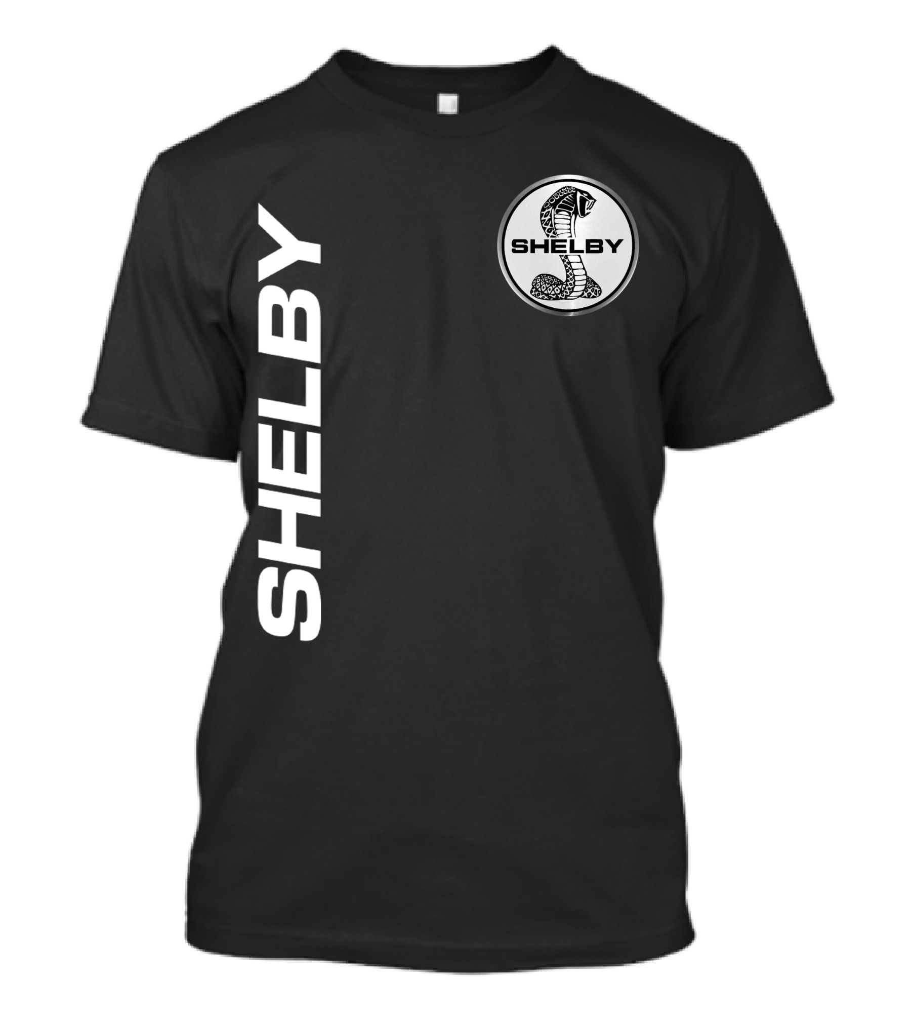 Shelby Cobra Logo Vertical T-Shirt