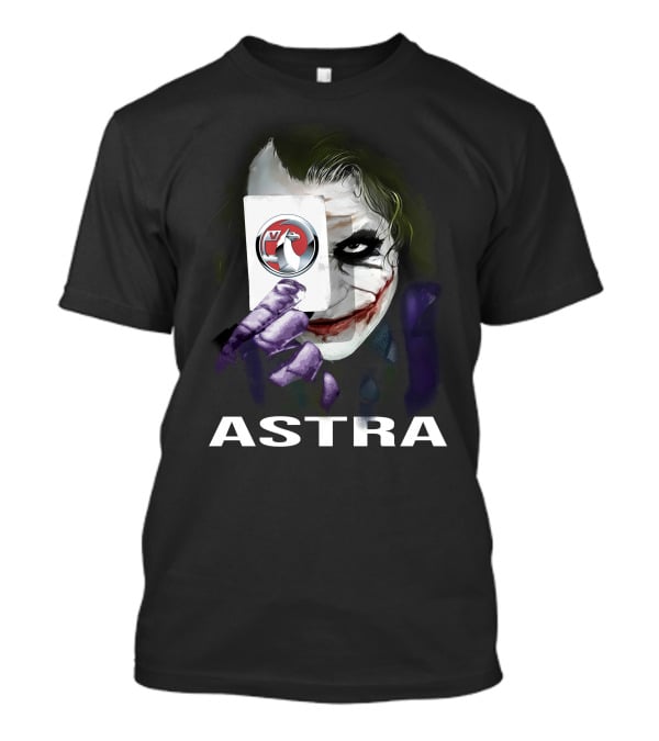 Astra Joker Card With Auto T-Shirt