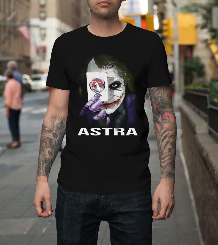 Astra Joker Card With Auto T-Shirt