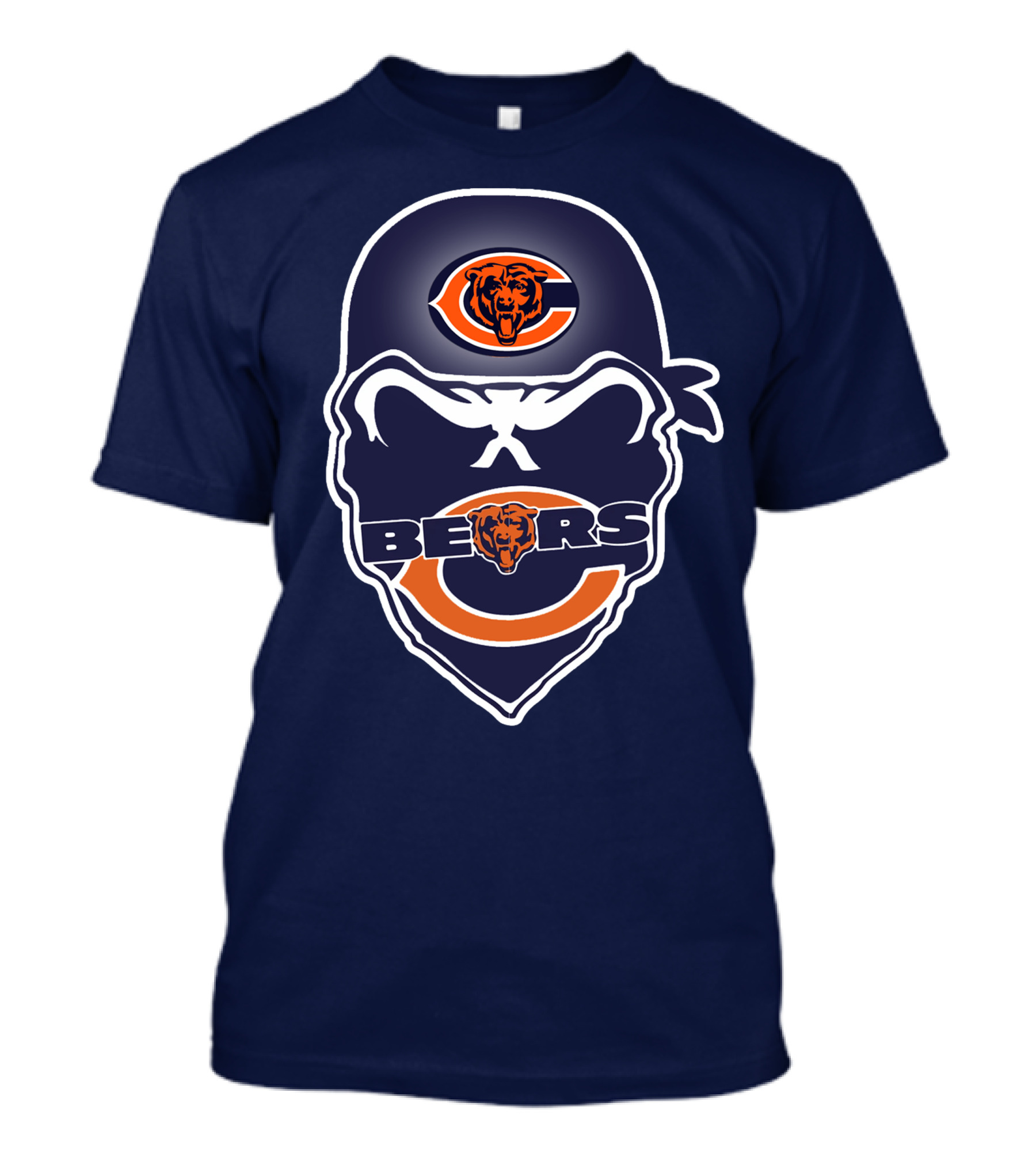 Chicago Bears Pirate Logo Bears T-Shirt