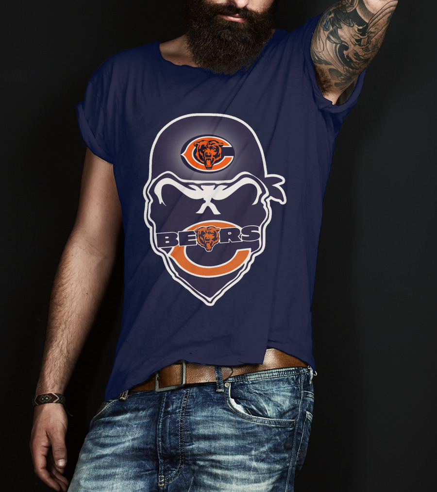 Chicago Bears Pirate Logo Bears T-Shirt