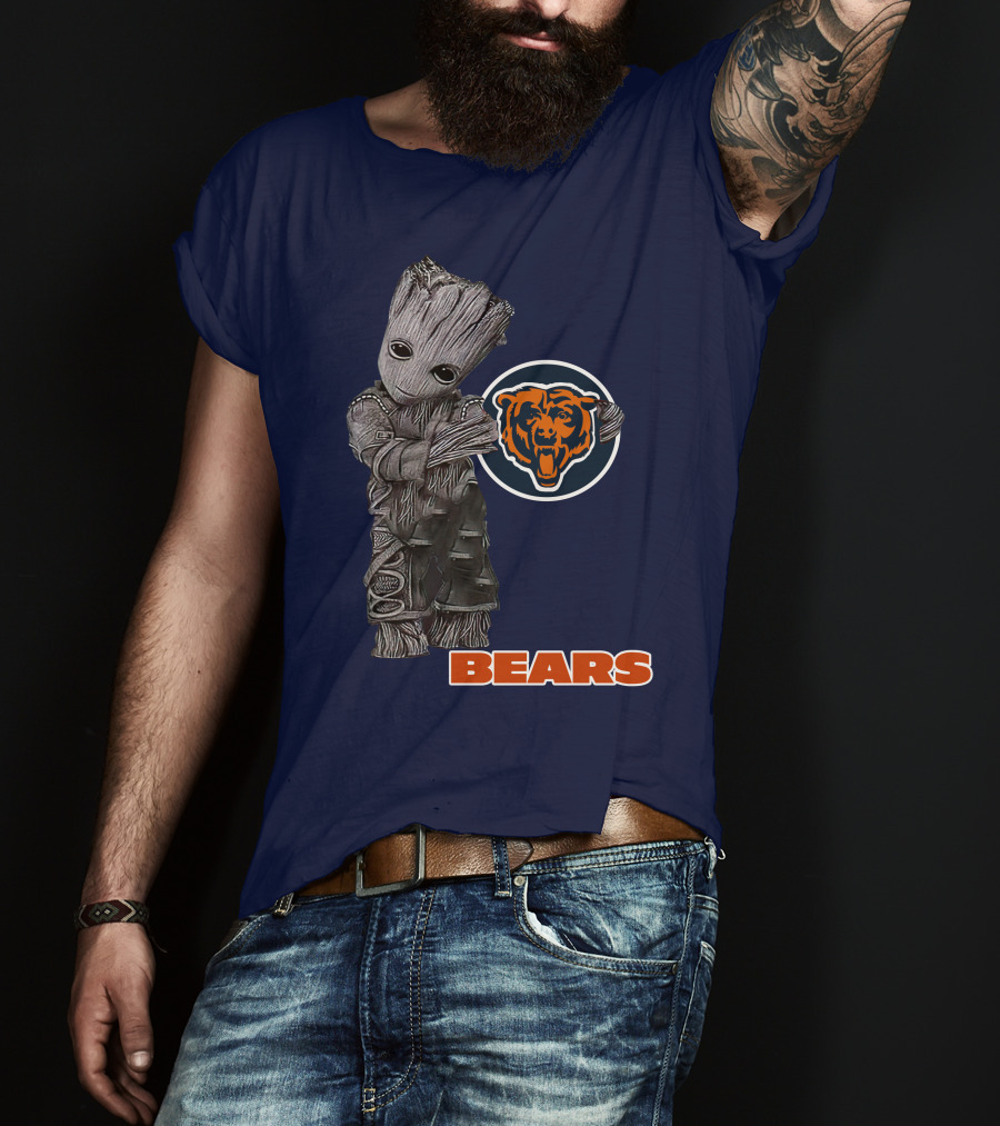 Groot Chicago Bears Fan T-Shirt