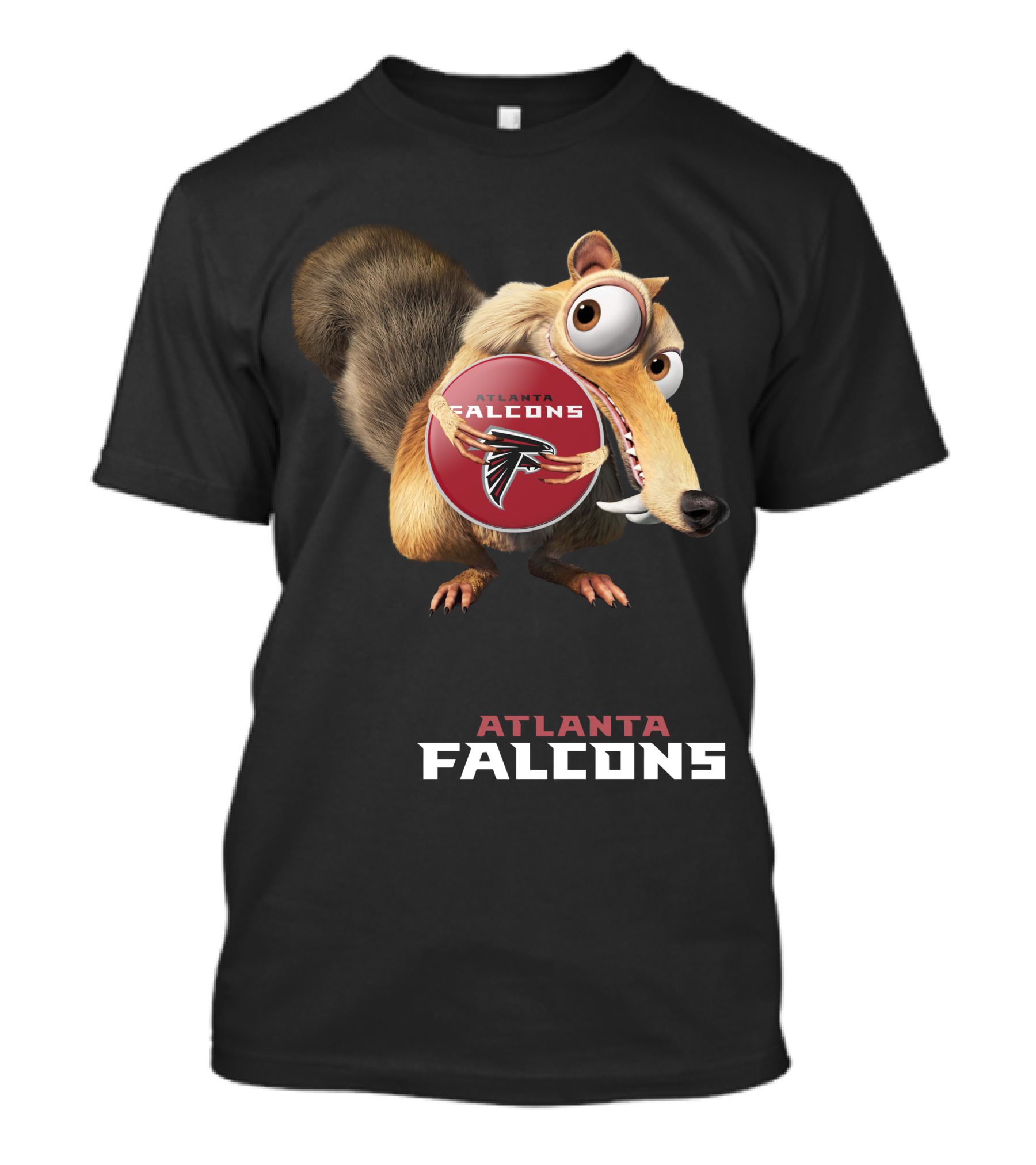 Atlanta Falcons Ice Age Crossover Scrat T-Shirt