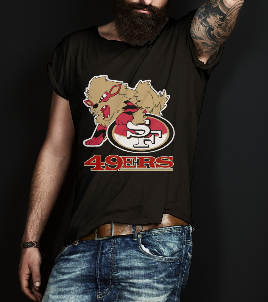 49ers Sf Logo Arcanine Fusion T-Shirt