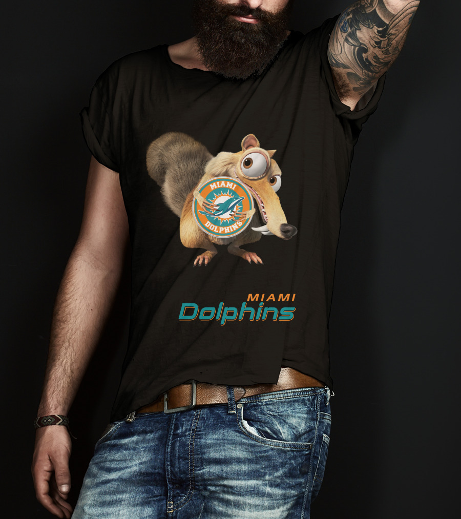 Miami Dolphins Scrat T-Shirt