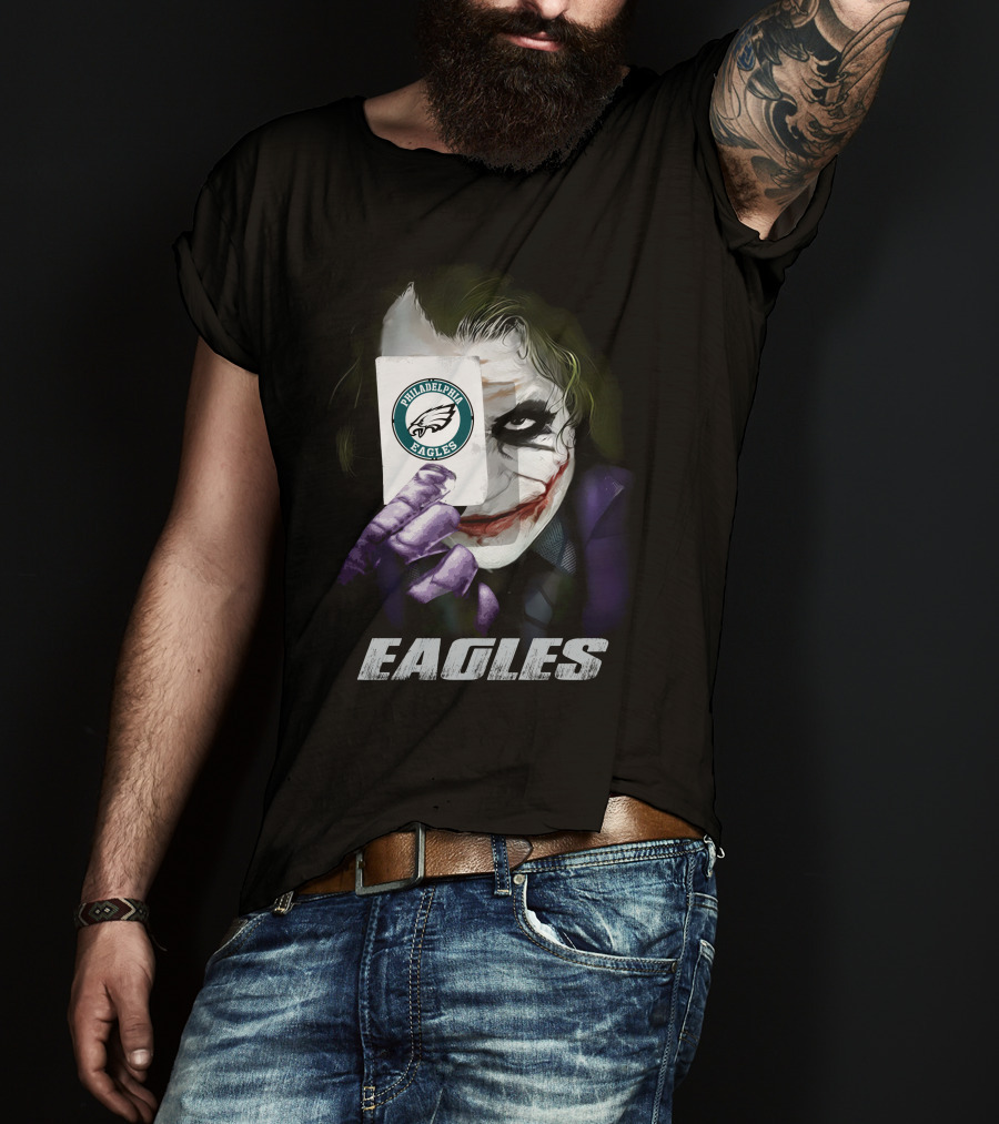 Philadelphia Eagles Joker Card T-Shirt