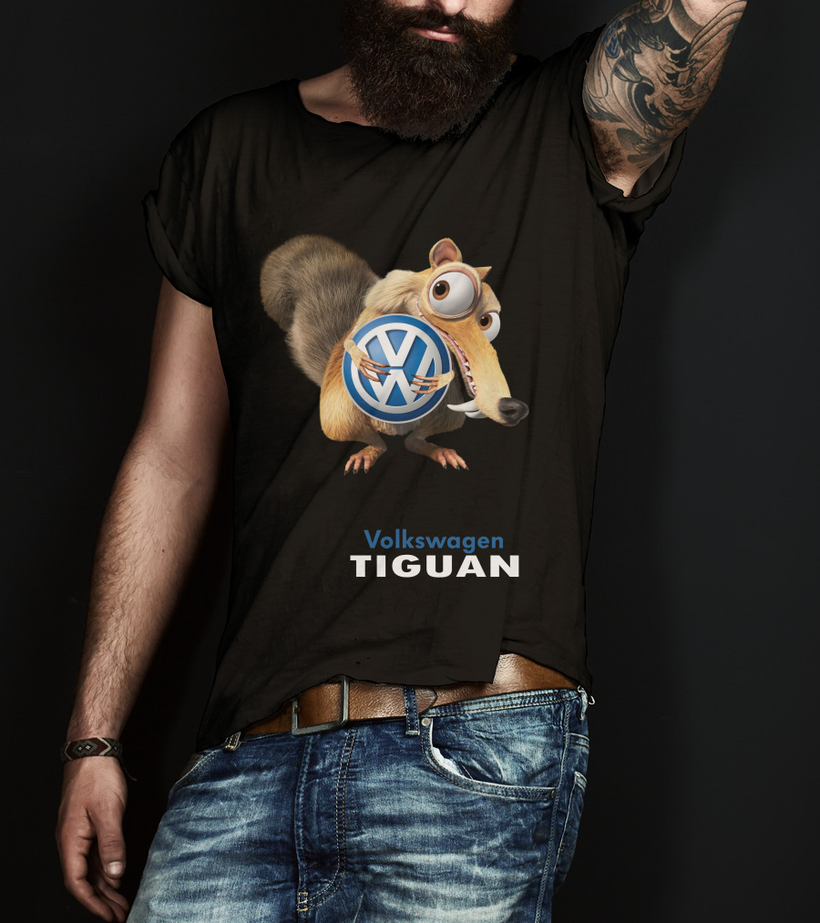 Volkswagen Tiguan Soc Scrat With Volkswagen T-Shirt