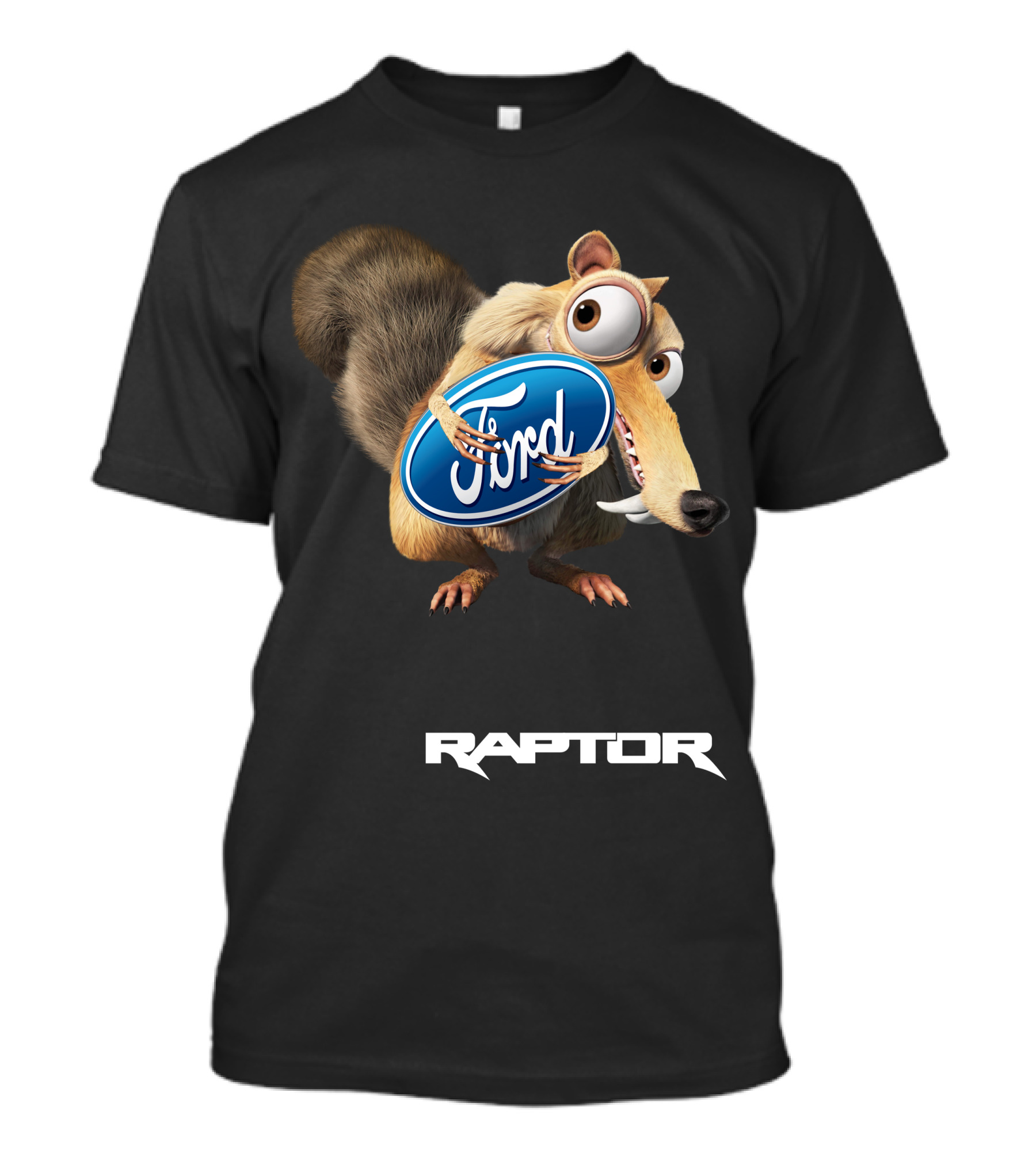 Ford Raptor 05 Scrat Holding T-Shirt