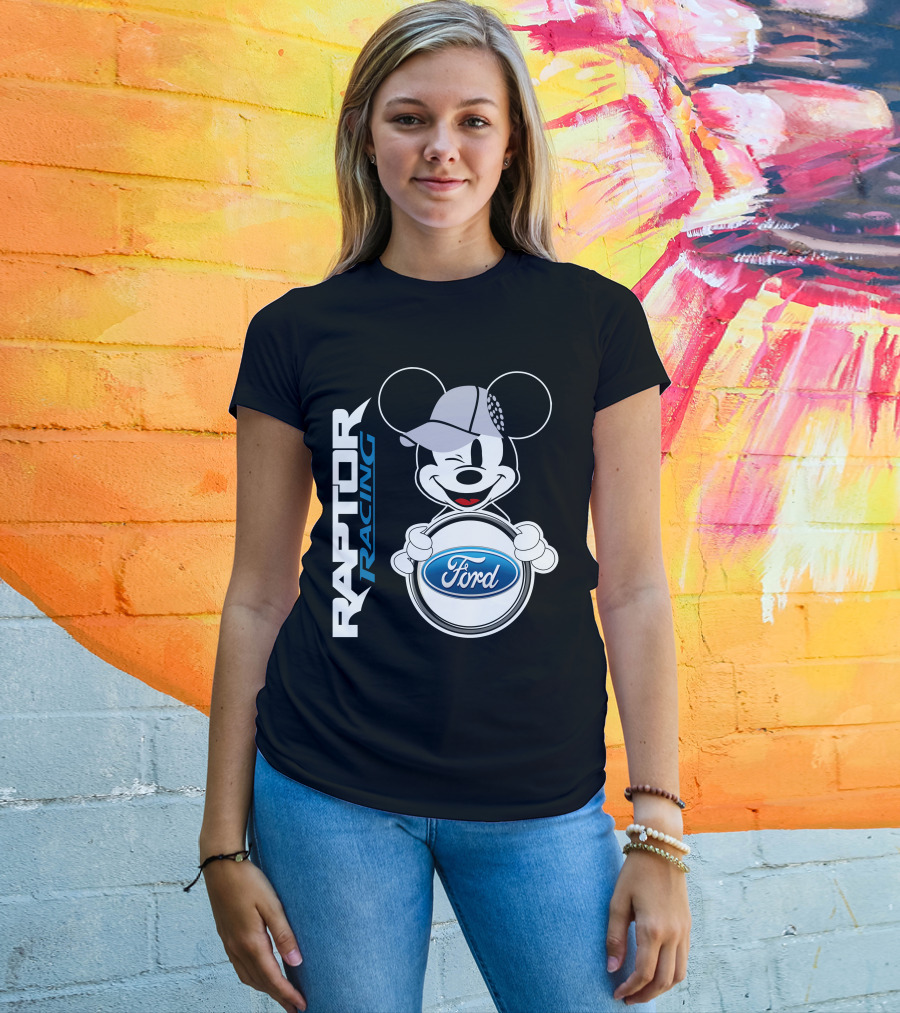 Raptor Racing Ford Mickey Mouse T-Shirt