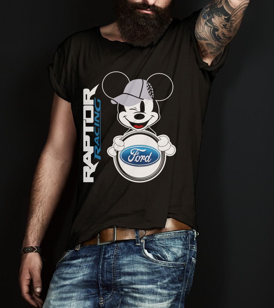 Raptor Racing Ford Mickey Mouse T-Shirt