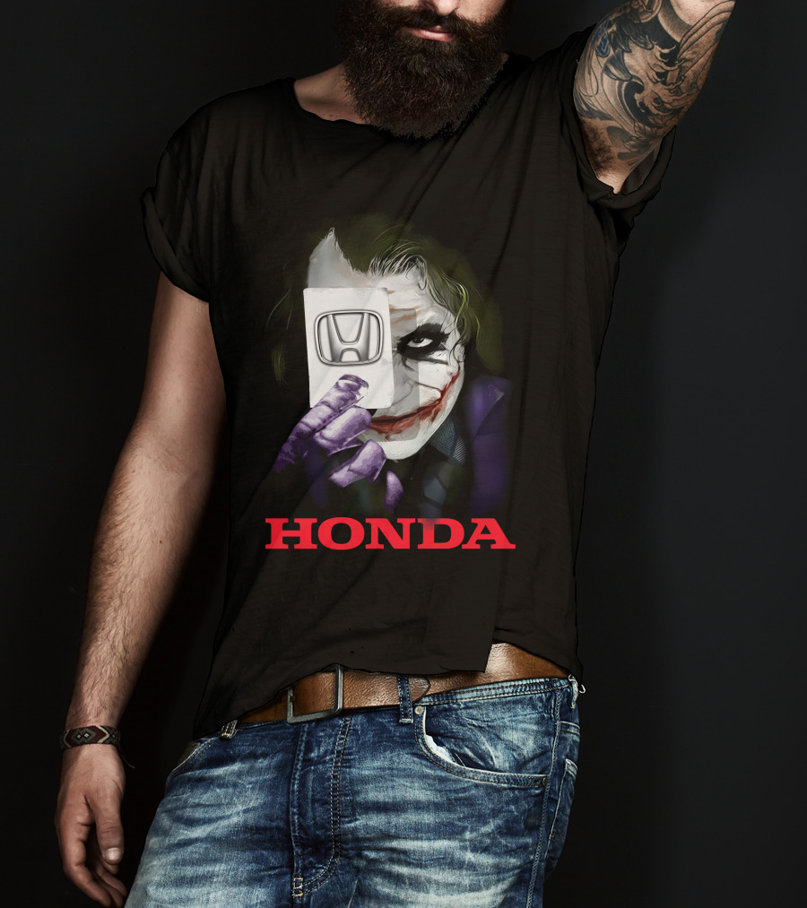 Honda Joker Card T-Shirt