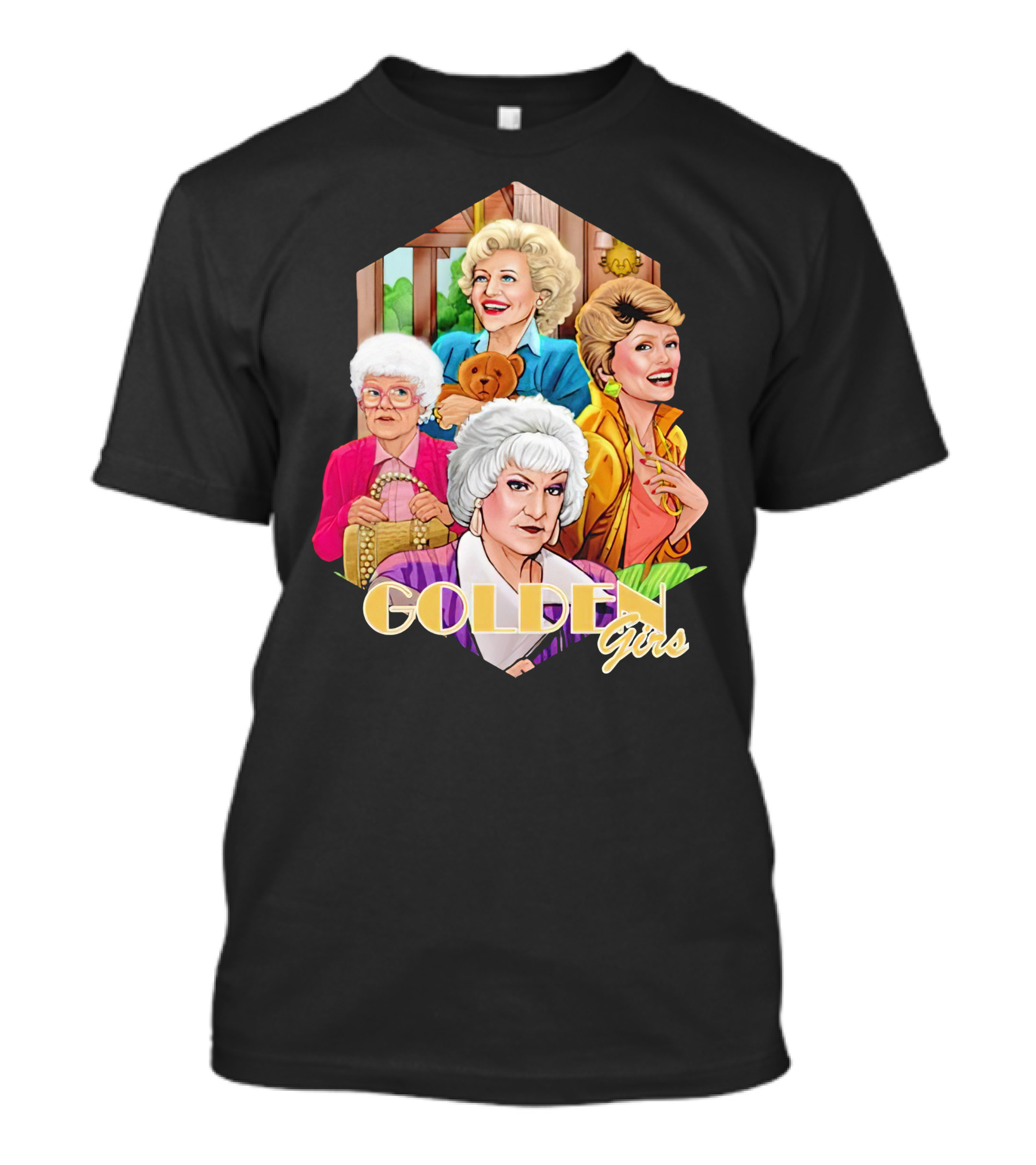 Golden Girls Iconic TV Show Characters T-Shirt