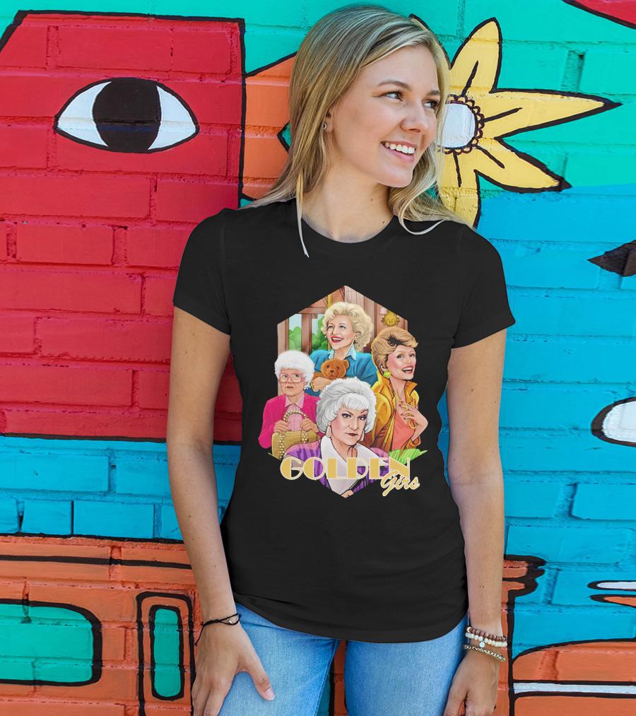 Golden Girls Iconic TV Show Characters T-Shirt