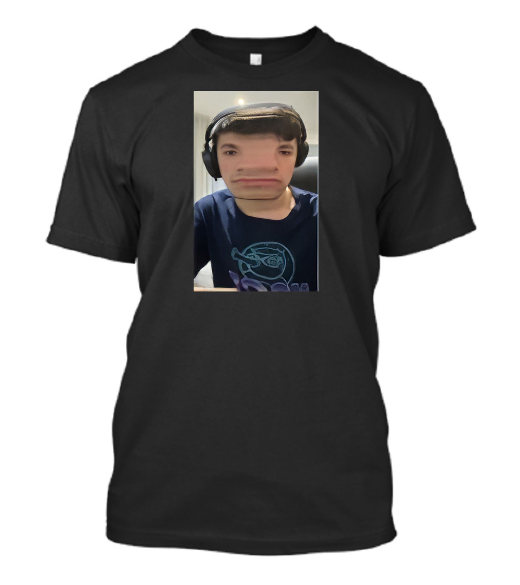 Georgenotfound Distorted Image Head T-Shirt