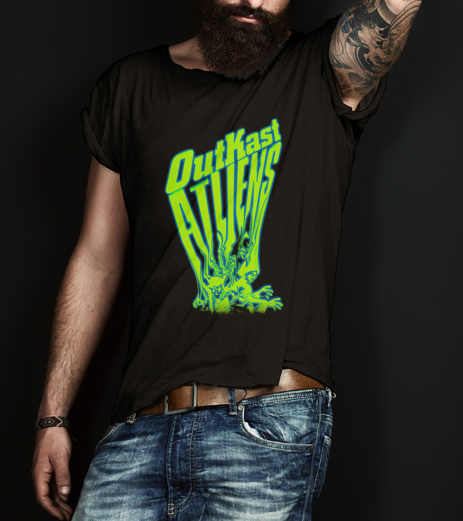 OutKast ATLiens Retro Sci-Fi Neon T-Shirt