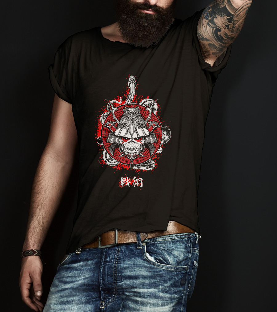 Samurai Warrior Art 2483011 T-Shirt