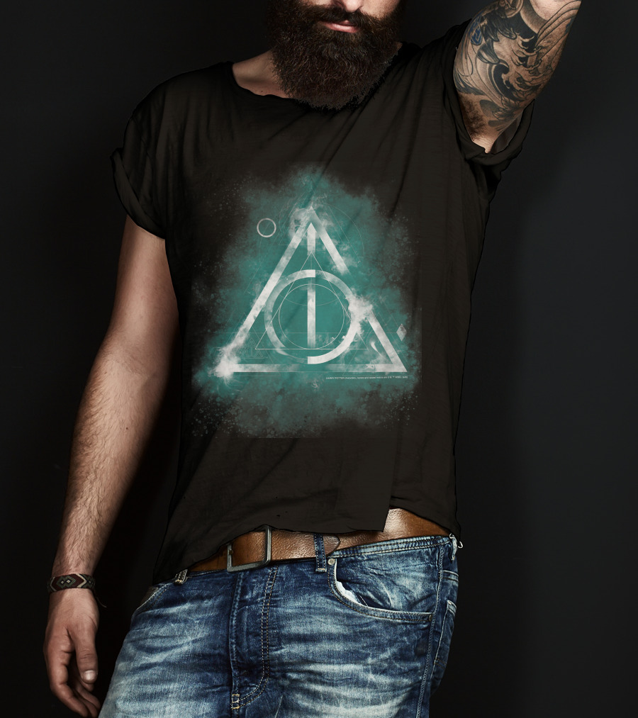 Only Today Deathly Hallows Symbol T-Shirt