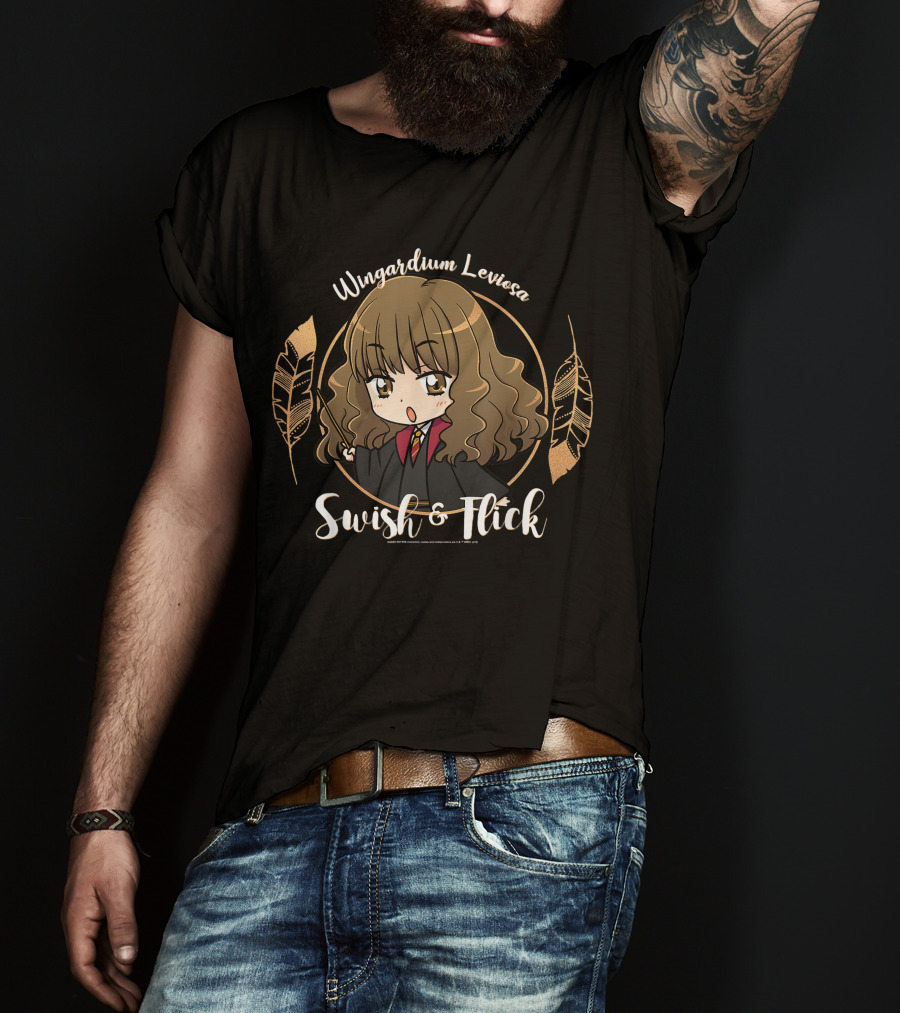 Wingardium Leviosa Swish & Flick Only Today T-Shirt