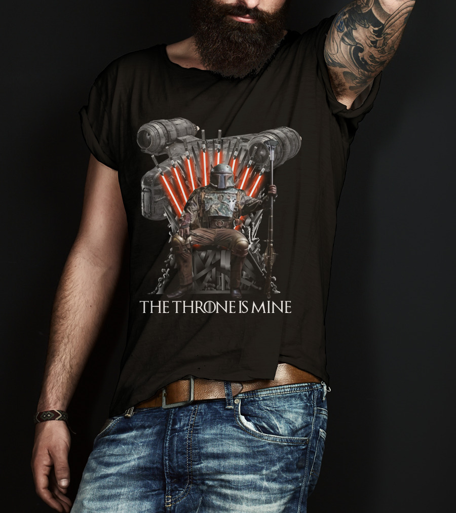 The Throne Is Mine Only Today Star Wars Game Of Thrones Crossover T-Shirt