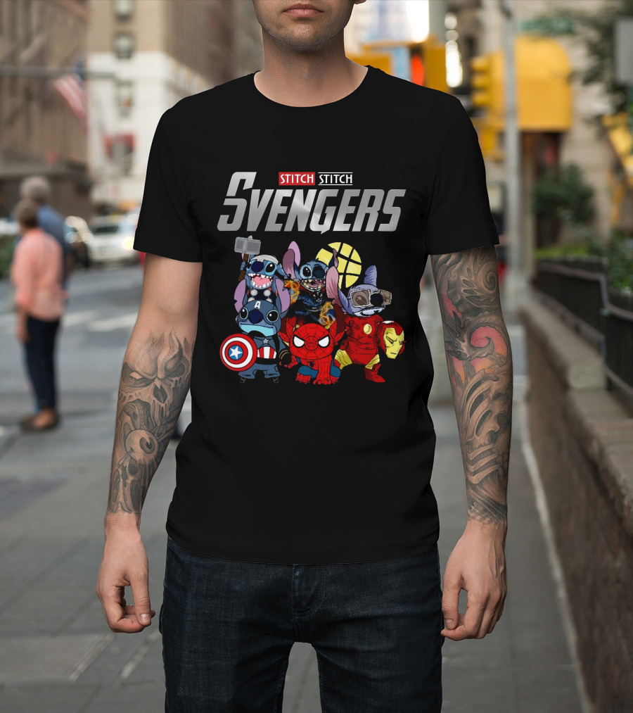 Stitch Avengers Only Today T-Shirt