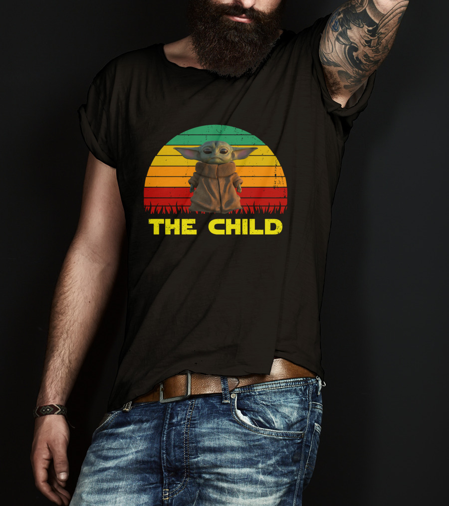 The Child 14 Retro Sunset T-Shirt