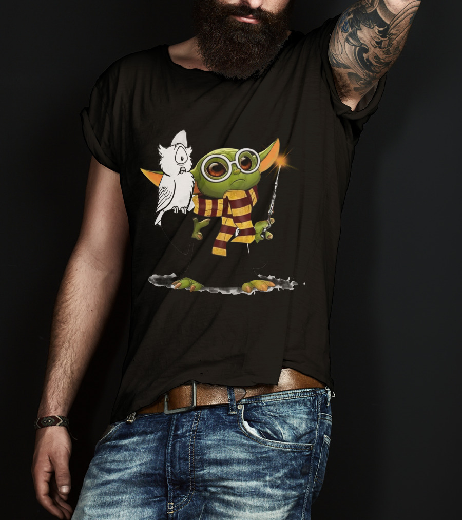 Magical Creature Owl Wizardry Fan Favorite T-Shirt