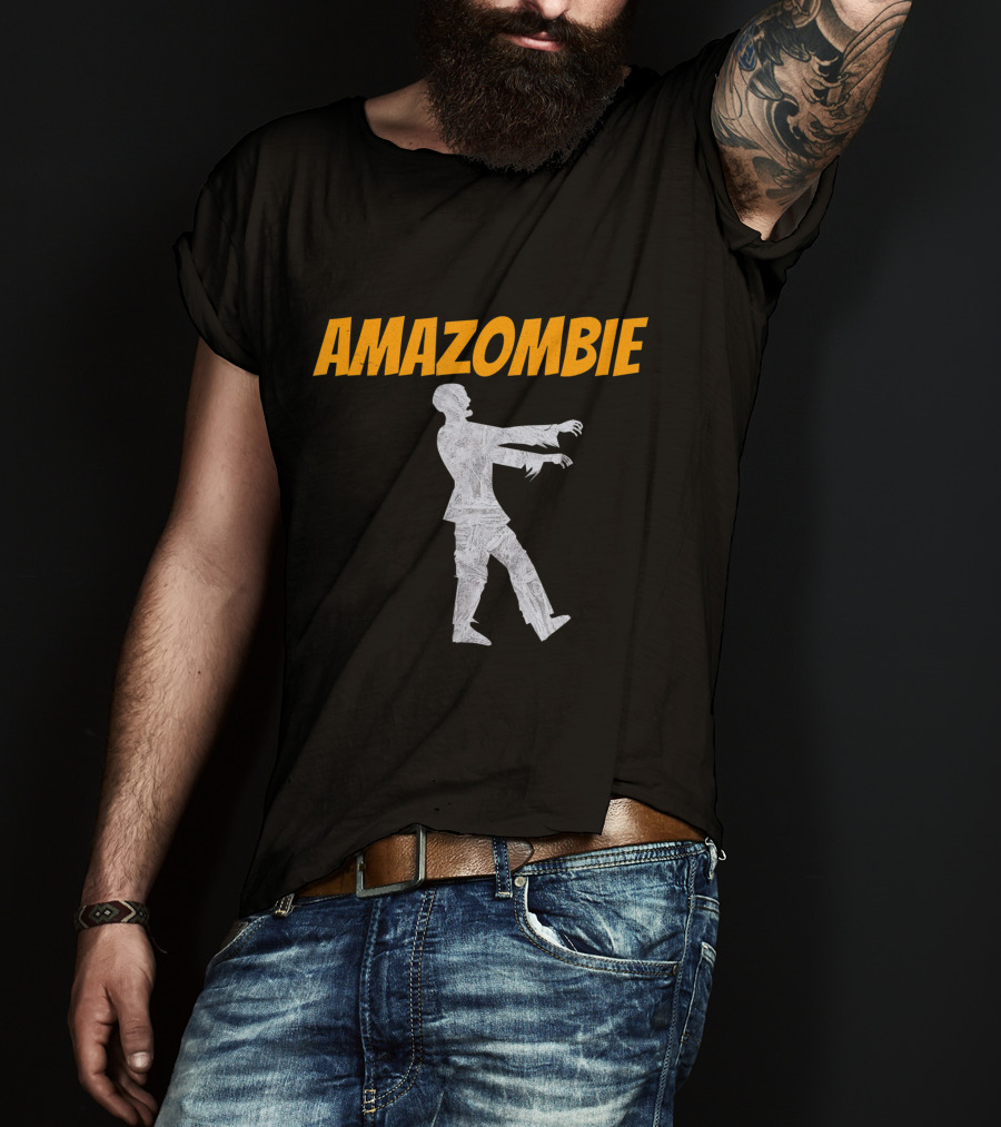 AMAZOMBIE Classic Walking Dead Figure T-Shirt