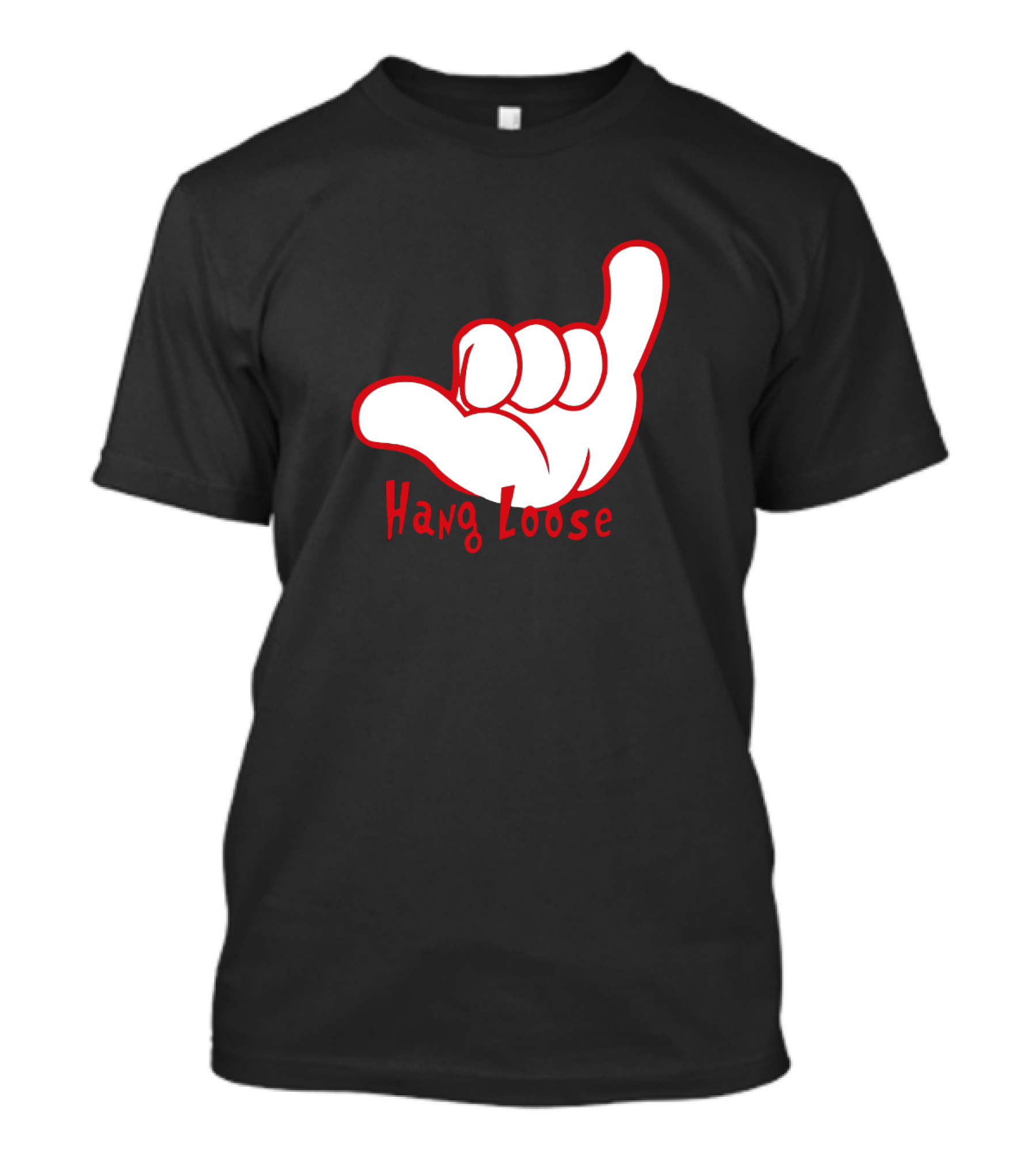Hang Loose Shaka Hand Gesture Beach Vibes T-Shirt