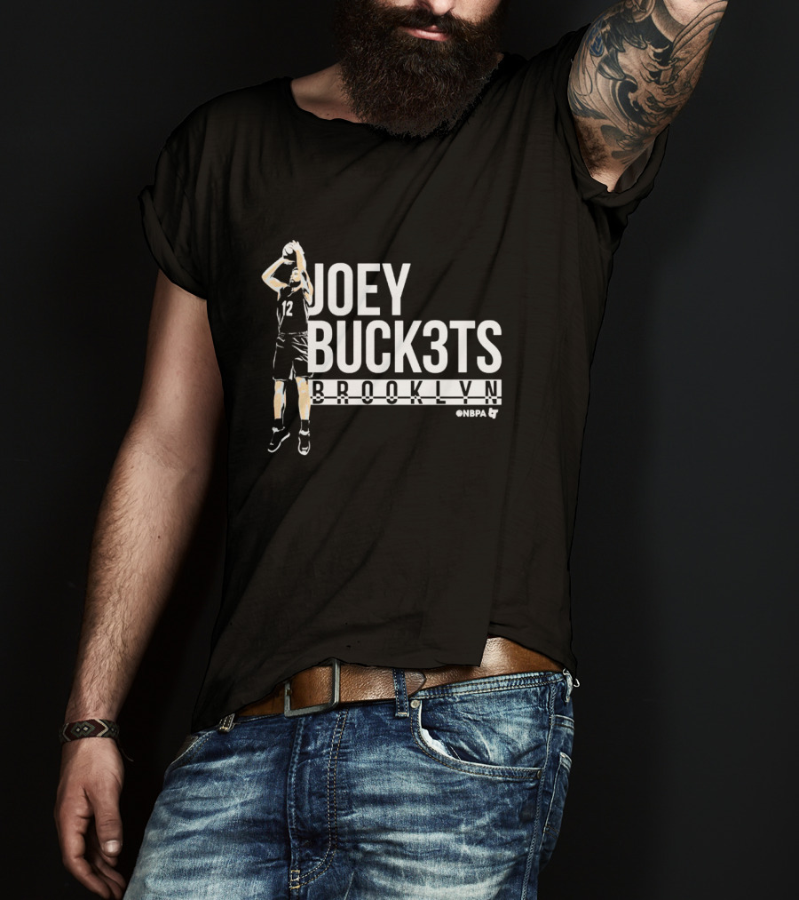 Joey Buck3Ts Brooklyn Nbpa Basketball Player T-Shirt