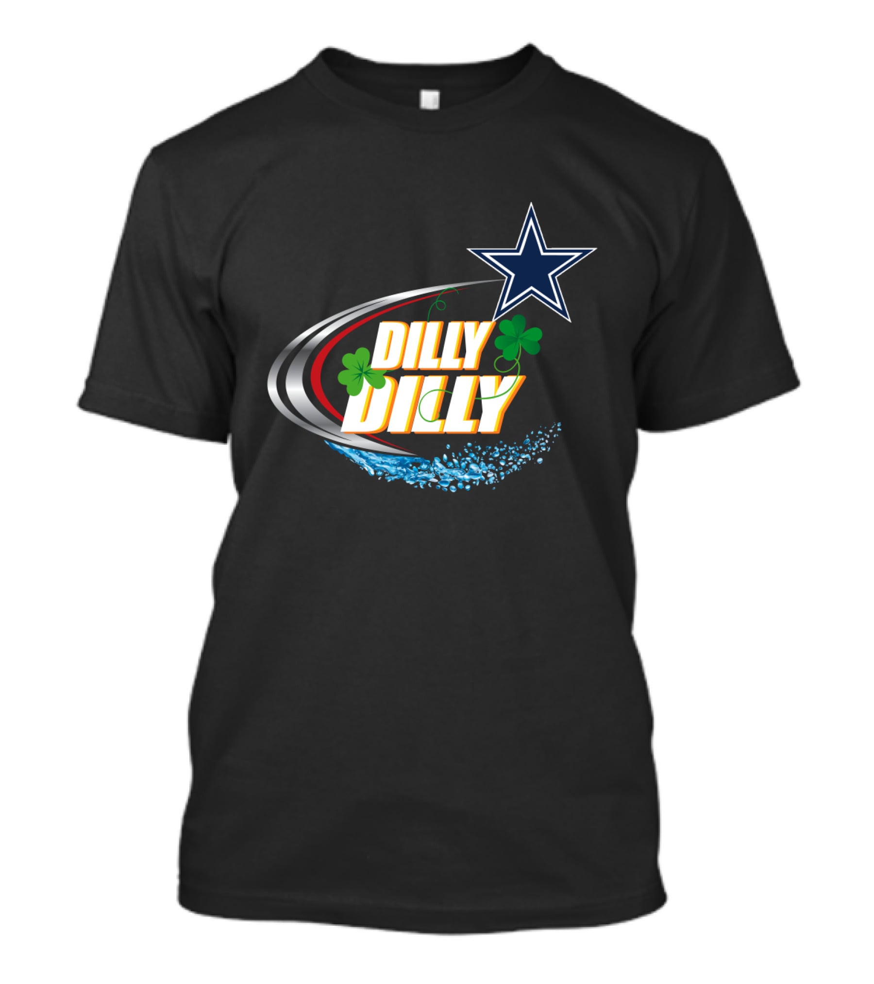 Dilly Dilly Cowboys Star Shamrocks T-Shirt