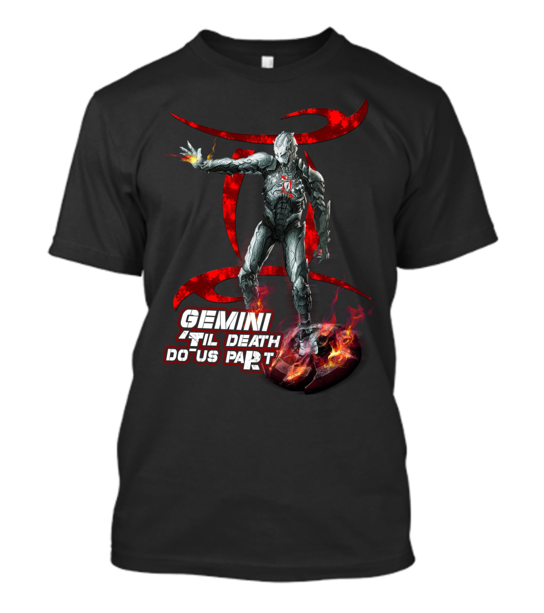 Gemini Til Death Do Us Part Iron Man Marvel Fans Fandom T-Shirt