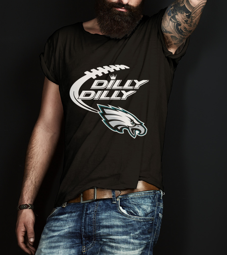Philadelphia Eagles Dilly Dilly Bud Light Football Fan T-Shirt