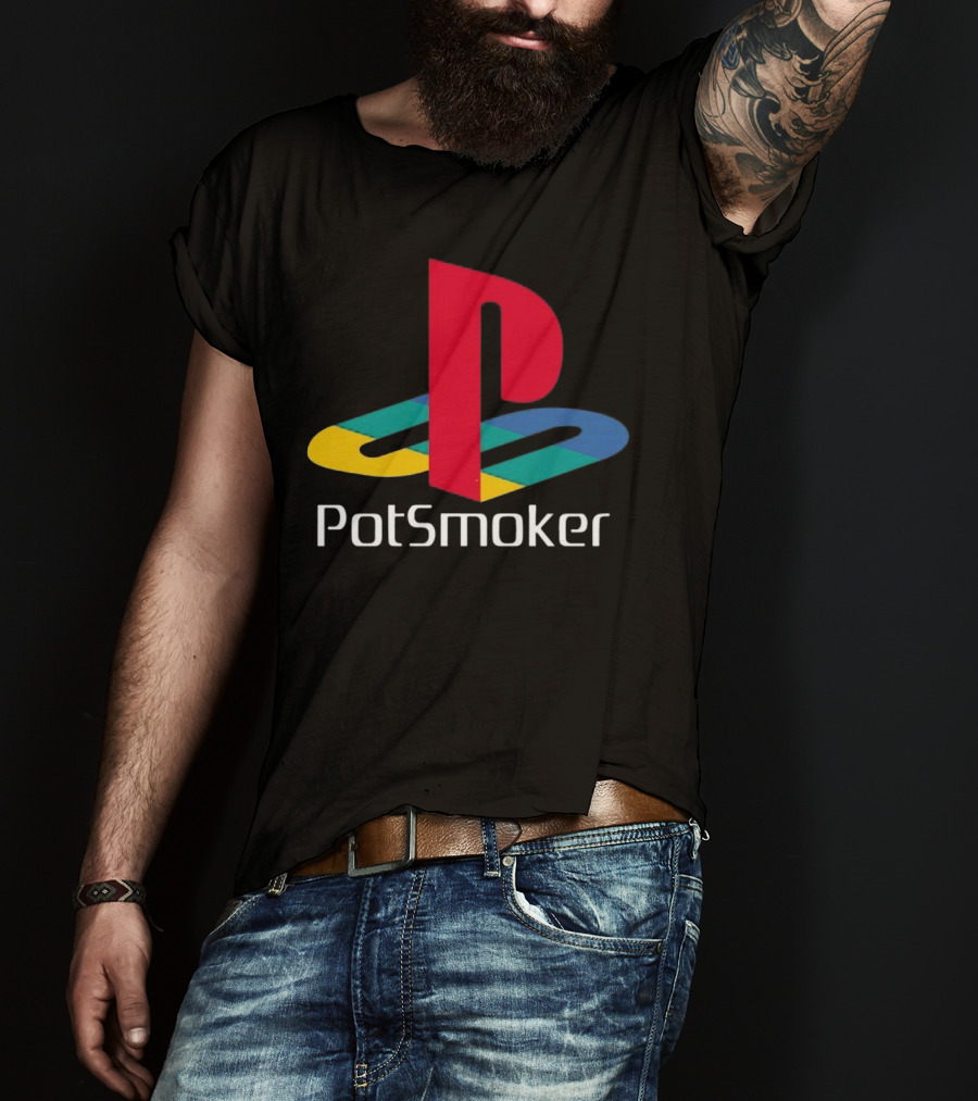 PotSmoker PlayStation T-Shirt