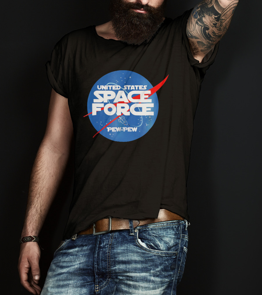 United States Space Force Pew-Pew T-Shirt