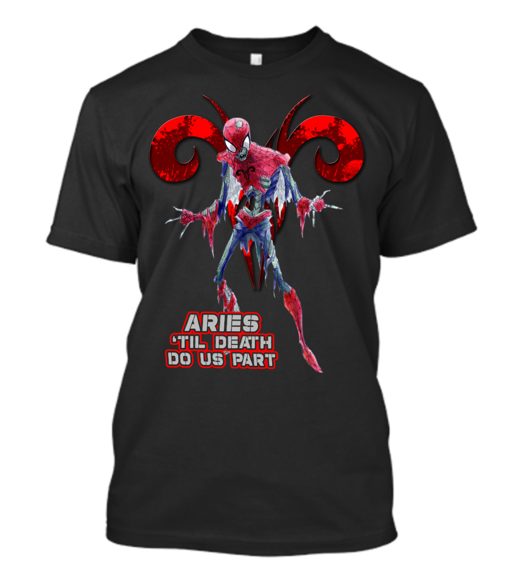 Spiders Aries 'Til Death Do Us Part Marvel Fans T-Shirt