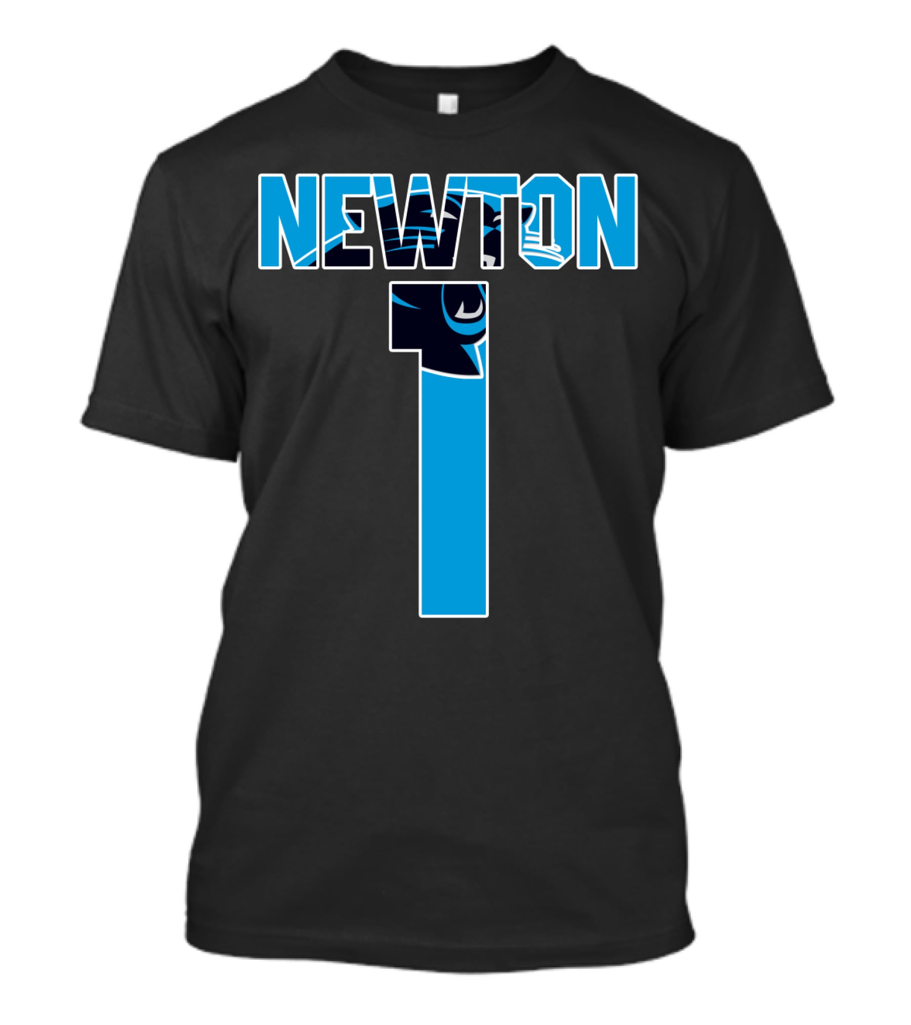 Newton Panthers Number 1 T-Shirt